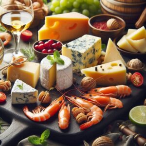 Queijos Finos e Camarão: As Melhores Combinações para um Menu Sofisticado