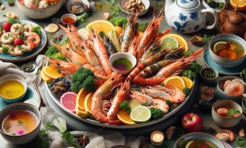 Harmonização de Camarão com Chás e Infusões: Uma Experiência Sensorial Única